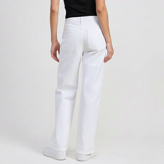 FOLDED FITTED DENIM PANTS by Jade Icarus