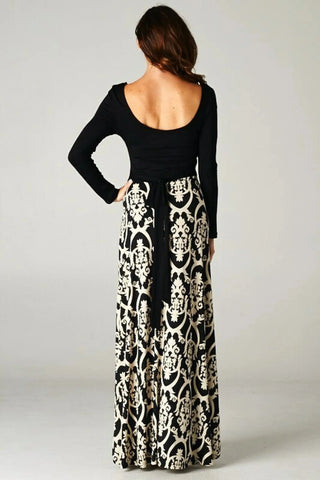 Beautiful Surplus Baroque Maxi Dress by SurelyMine