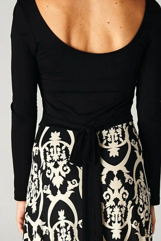 Beautiful Surplus Baroque Maxi Dress by SurelyMine