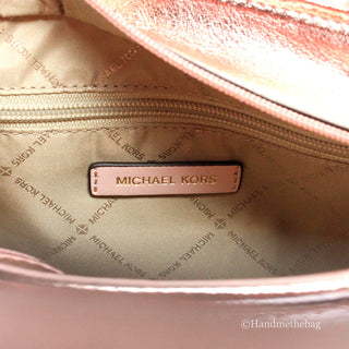Michael Kors Jet Set XS Metallic Top-zip Tote Bag