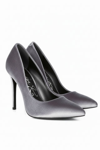 Janessa Velvet Stiletto Heel Pumps