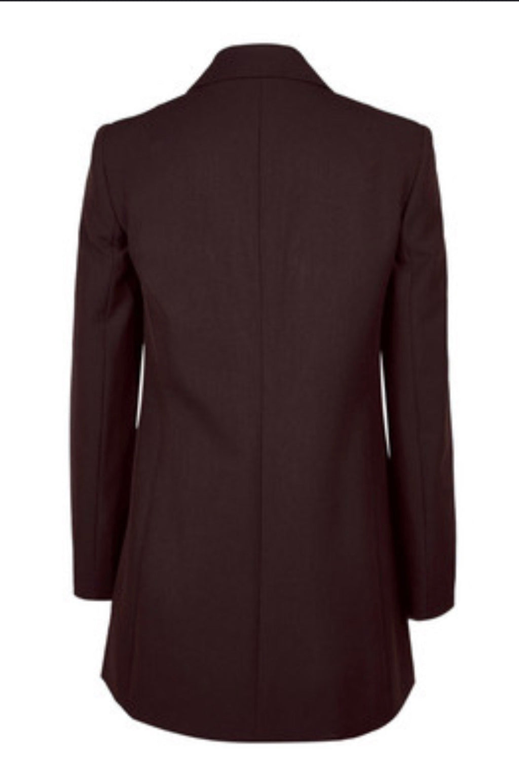 Tahari ASL Notched Collar Open Front Long Sleeve Crepe Jacket