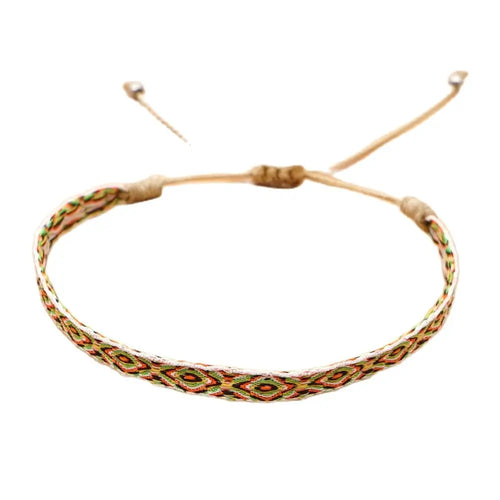 Unisex Handmade Woven Bracelet Wholesale Colombia Cloth Braided