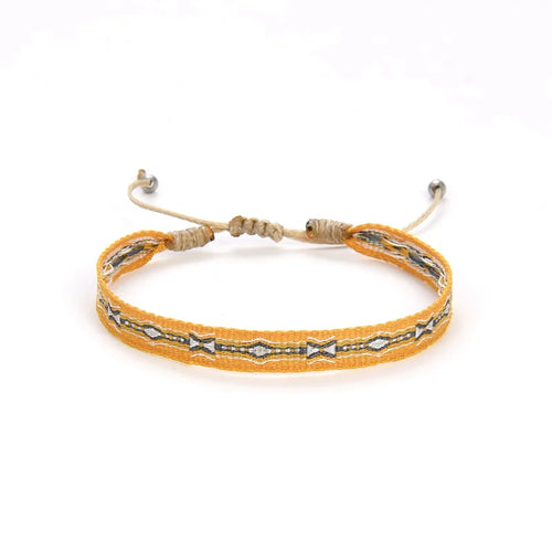 KKBEAD Wholesale Handwoven Bracelet Colombia Cloth Braided Wristband