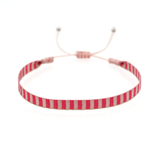 KKBEAD Wholesale Handwoven Bracelet Colombia Cloth Braided Wristband