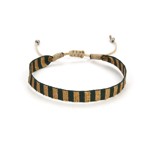 KKBEAD Wholesale Handwoven Bracelet Colombia Cloth Braided Wristband