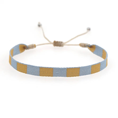 KKBEAD Wholesale Handwoven Bracelet Colombia Cloth Braided Wristband