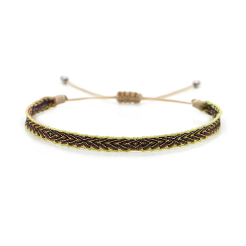KKBEAD Wholesale Handwoven Bracelet Colombia Cloth Braided Wristband