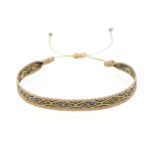 KKBEAD Wholesale Handwoven Bracelet Colombia Cloth Braided Wristband