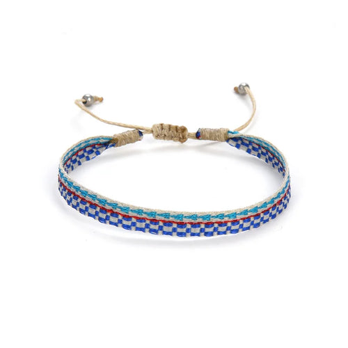 KKBEAD Wholesale Handwoven Bracelet Colombia Cloth Braided Wristband