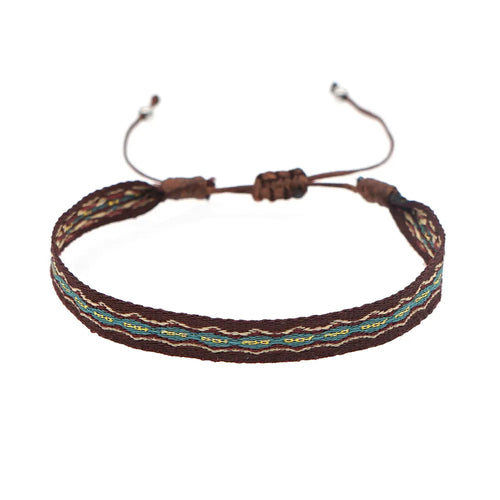Unisex Handmade Woven Bracelet Wholesale Colombia Cloth Braided