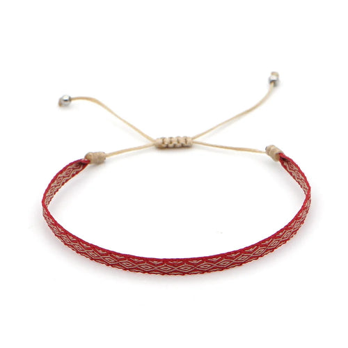 KKBEAD Wholesale Handwoven Bracelet Colombia Cloth Braided Wristband