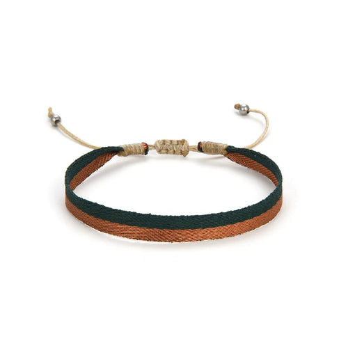 KKBEAD Wholesale Handwoven Bracelet Colombia Cloth Braided Wristband