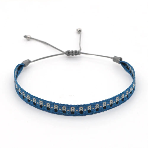KKBEAD Wholesale Handwoven Bracelet Colombia Cloth Braided Wristband