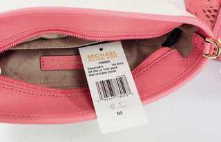 Michael Kors Kimber Small Tea Rose Vegan Leather 2-in-1 Zip Tote by JV Deals