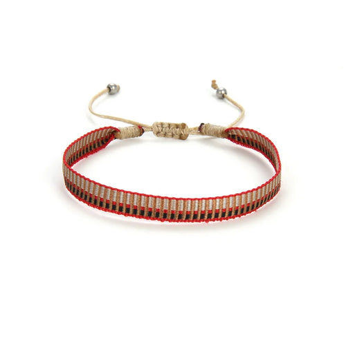 KKBEAD Wholesale Handwoven Bracelet Colombia Cloth Braided Wristband