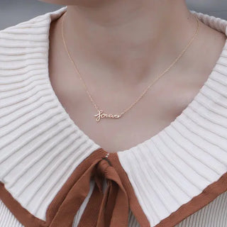 Forever You Necklace by Jade Icarus