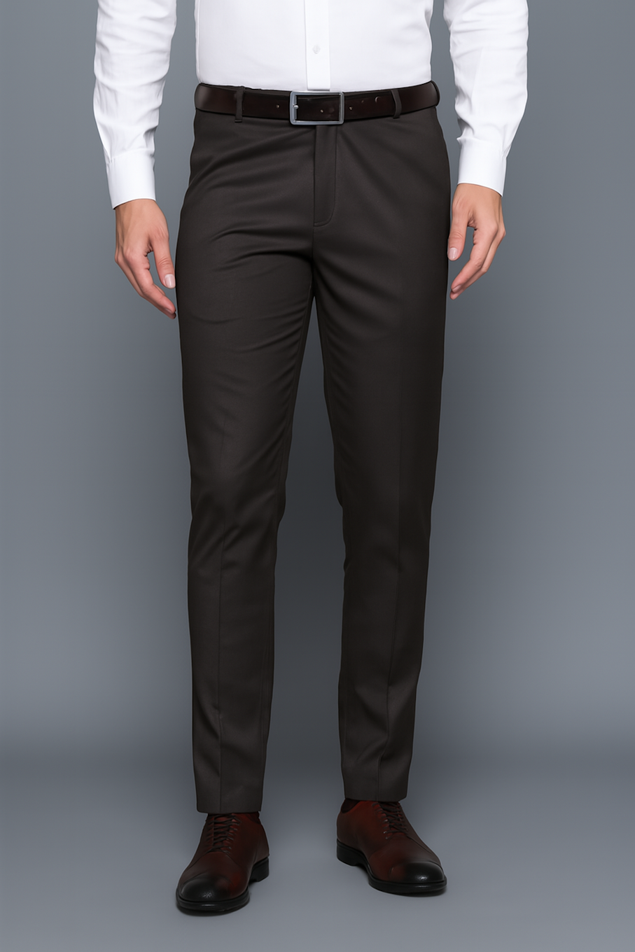 Men Formal Pant-Dark Grey (Size-42)
