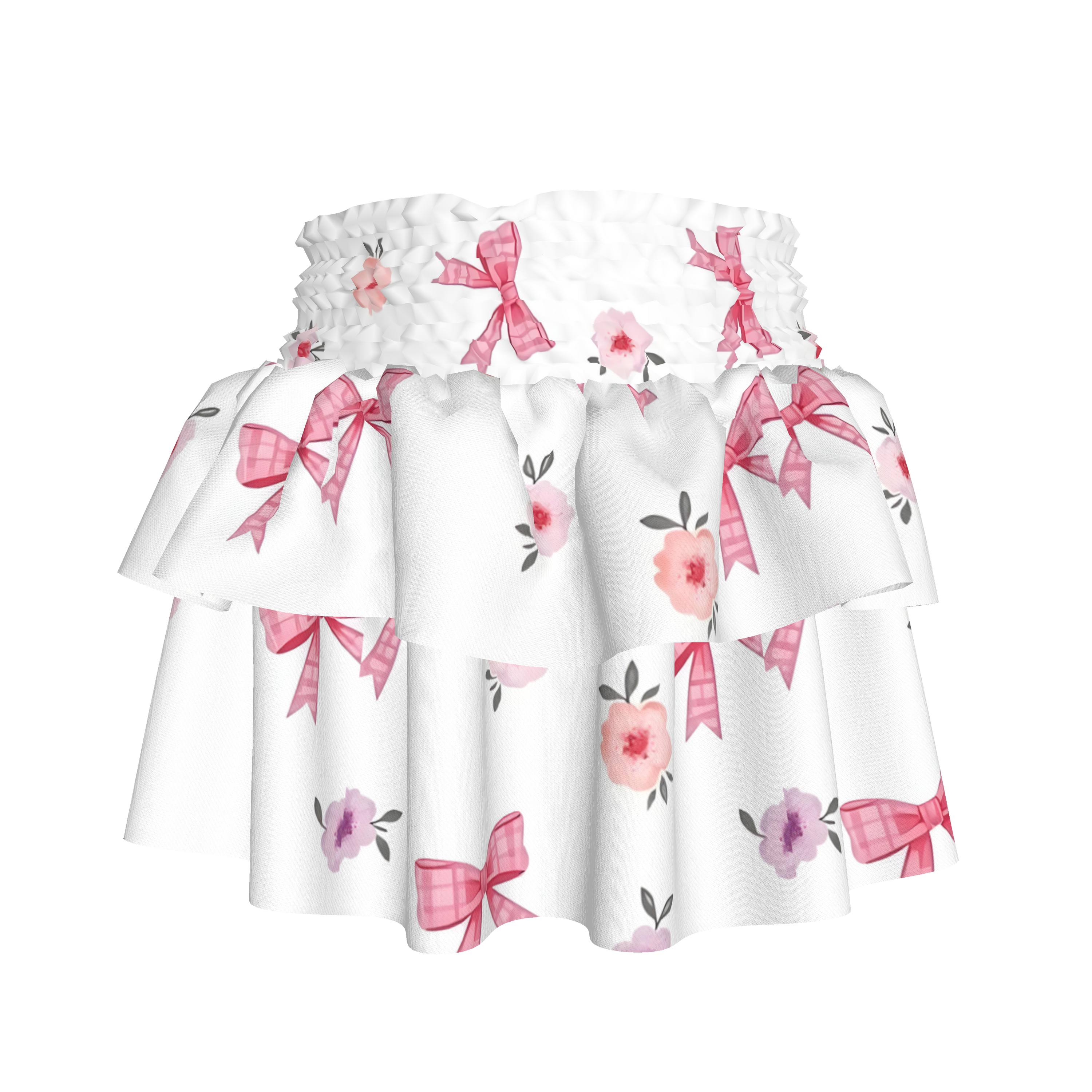 Girls Smocked skirt